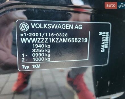 Черный Фольксваген Гольф, объемом двигателя 1.4 л и пробегом 199 тыс. км за 8000 $, фото 36 на Automoto.ua