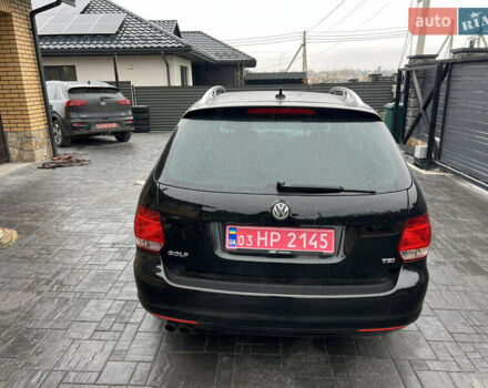 Черный Фольксваген Гольф, объемом двигателя 1.4 л и пробегом 243 тыс. км за 7950 $, фото 4 на Automoto.ua
