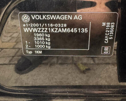 Черный Фольксваген Гольф, объемом двигателя 1.6 л и пробегом 235 тыс. км за 8800 $, фото 45 на Automoto.ua