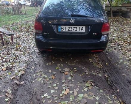 Черный Фольксваген Гольф, объемом двигателя 1.6 л и пробегом 283 тыс. км за 7200 $, фото 1 на Automoto.ua