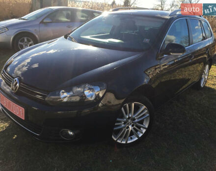 Черный Фольксваген Гольф, объемом двигателя 1.2 л и пробегом 261 тыс. км за 6950 $, фото 1 на Automoto.ua