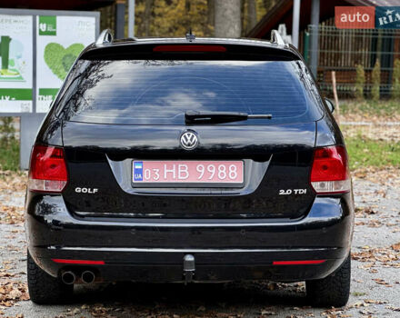 Чорний Фольксваген Гольф, об'ємом двигуна 2 л та пробігом 220 тис. км за 9699 $, фото 20 на Automoto.ua