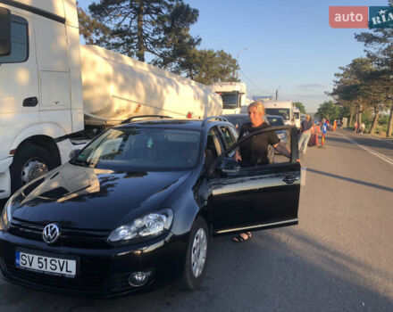 Черный Фольксваген Гольф, объемом двигателя 1.6 л и пробегом 164 тыс. км за 9600 $, фото 2 на Automoto.ua