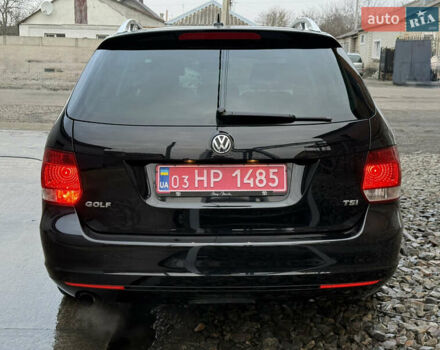 Черный Фольксваген Гольф, объемом двигателя 1.2 л и пробегом 178 тыс. км за 6500 $, фото 4 на Automoto.ua