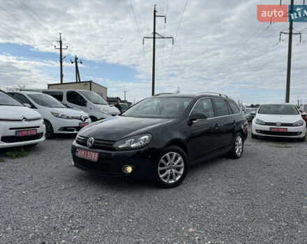 Черный Фольксваген Гольф, объемом двигателя 2 л и пробегом 200 тыс. км за 11900 $, фото 1 на Automoto.ua
