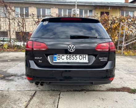 Черный Фольксваген Гольф, объемом двигателя 2 л и пробегом 196 тыс. км за 12800 $, фото 1 на Automoto.ua
