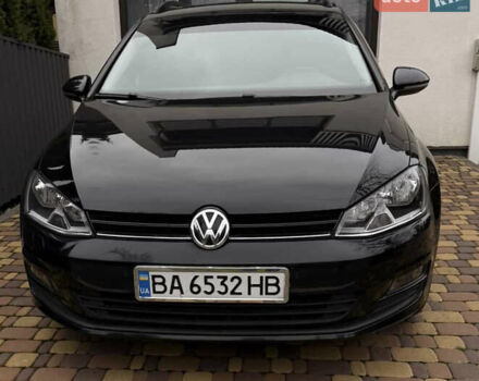 Черный Фольксваген Гольф, объемом двигателя 1.6 л и пробегом 210 тыс. км за 9750 $, фото 1 на Automoto.ua