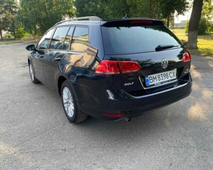 Черный Фольксваген Гольф, объемом двигателя 1.6 л и пробегом 222 тыс. км за 12600 $, фото 1 на Automoto.ua