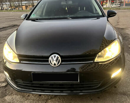 Черный Фольксваген Гольф, объемом двигателя 1.6 л и пробегом 209 тыс. км за 9600 $, фото 1 на Automoto.ua