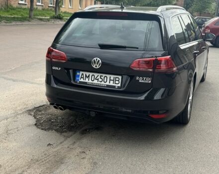 Черный Фольксваген Гольф, объемом двигателя 2 л и пробегом 293 тыс. км за 13100 $, фото 7 на Automoto.ua