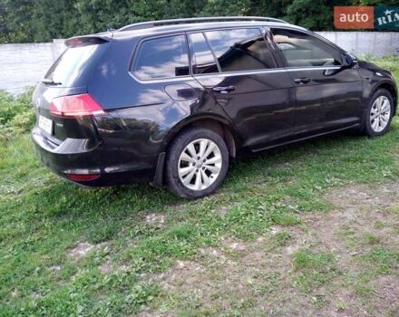 Черный Фольксваген Гольф, объемом двигателя 1.6 л и пробегом 221 тыс. км за 11100 $, фото 1 на Automoto.ua