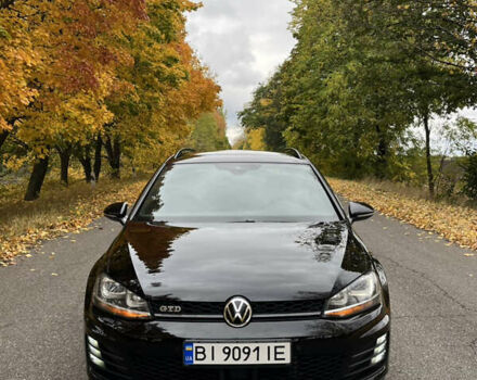 Черный Фольксваген Гольф, объемом двигателя 2 л и пробегом 260 тыс. км за 14500 $, фото 1 на Automoto.ua