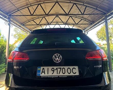 Черный Фольксваген Гольф, объемом двигателя 1.6 л и пробегом 290 тыс. км за 11900 $, фото 1 на Automoto.ua