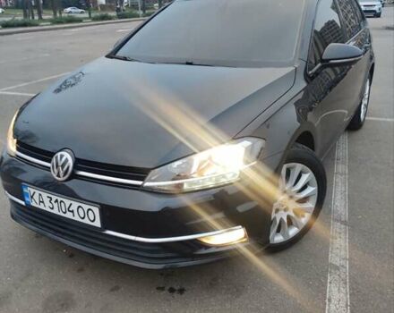 Черный Фольксваген Гольф, объемом двигателя 2 л и пробегом 268 тыс. км за 13500 $, фото 1 на Automoto.ua