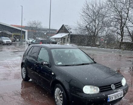 Черный Фольксваген Гольф, объемом двигателя 1.6 л и пробегом 260 тыс. км за 4200 $, фото 1 на Automoto.ua