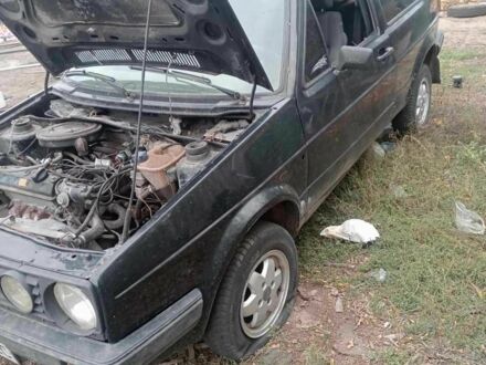 Фольксваген Гольф 1986 в Томаковка на Automoto.ua Черный Фольксваген Гольф, объемом двигателя 1.3 л и пробегом 280 тыс. км за 505 $, фото 1 на Automoto.ua