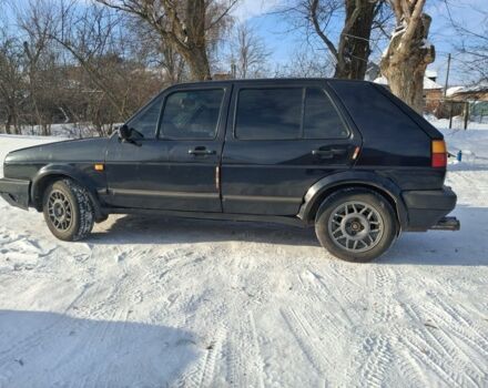 Черный Фольксваген Гольф, объемом двигателя 0 л и пробегом 247 тыс. км за 1300 $, фото 1 на Automoto.ua