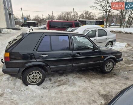 Черный Фольксваген Гольф, объемом двигателя 1.78 л и пробегом 360 тыс. км за 880 $, фото 1 на Automoto.ua