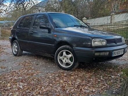 Фольксваген Гольф 1993 в Зборов на Automoto.ua Черный Фольксваген Гольф, объемом двигателя 1.6 л и пробегом 288 тыс. км за 1800 $, фото 1 на Automoto.ua