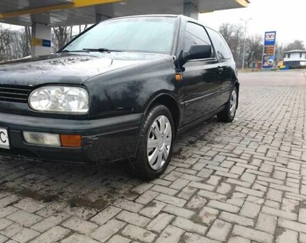 Черный Фольксваген Гольф, объемом двигателя 2 л и пробегом 264 тыс. км за 2495 $, фото 1 на Automoto.ua