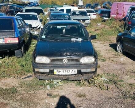Черный Фольксваген Гольф, объемом двигателя 1.9 л и пробегом 250 тыс. км за 366 $, фото 1 на Automoto.ua
