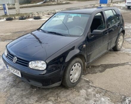 Черный Фольксваген Гольф, объемом двигателя 1.6 л и пробегом 240 тыс. км за 2950 $, фото 1 на Automoto.ua