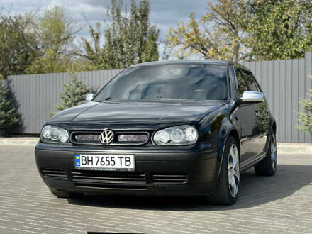 Черный Фольксваген Гольф, объемом двигателя 1.9 л и пробегом 465 тыс. км за 4000 $, фото 1 на Automoto.ua