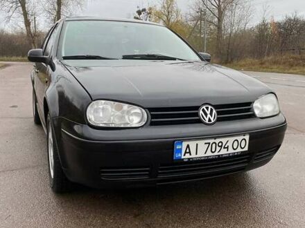 Черный Фольксваген Гольф, объемом двигателя 1.6 л и пробегом 315 тыс. км за 4600 $, фото 1 на Automoto.ua