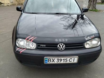 Черный Фольксваген Гольф, объемом двигателя 1.6 л и пробегом 360 тыс. км за 3700 $, фото 1 на Automoto.ua