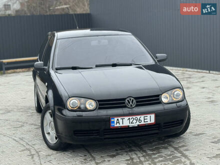 Черный Фольксваген Гольф, объемом двигателя 1.9 л и пробегом 360 тыс. км за 3200 $, фото 1 на Automoto.ua