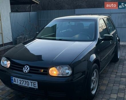 Черный Фольксваген Гольф, объемом двигателя 1.9 л и пробегом 307 тыс. км за 4200 $, фото 1 на Automoto.ua