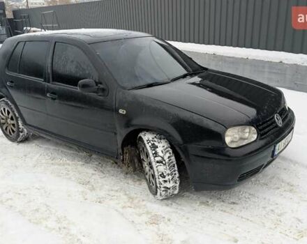 Черный Фольксваген Гольф, объемом двигателя 1.4 л и пробегом 341 тыс. км за 2600 $, фото 1 на Automoto.ua