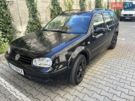 Черный Фольксваген Гольф, объемом двигателя 1.6 л и пробегом 220 тыс. км за 3850 $, фото 1 на Automoto.ua