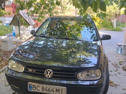 Черный Фольксваген Гольф, объемом двигателя 1.6 л и пробегом 360 тыс. км за 4500 $, фото 1 на Automoto.ua