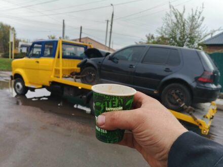 Фольксваген Гольф 2000 в Городище на Automoto.ua Черный Фольксваген Гольф, объемом двигателя 1.9 л и пробегом 300 тыс. км за 750 $, фото 1 на Automoto.ua