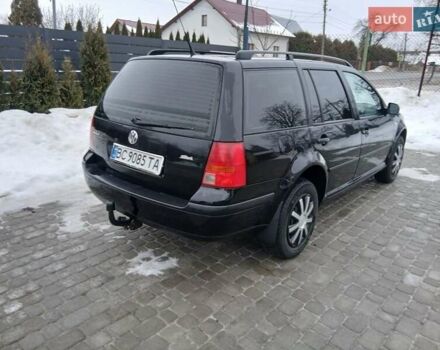 Черный Фольксваген Гольф, объемом двигателя 1.6 л и пробегом 185 тыс. км за 3500 $, фото 1 на Automoto.ua