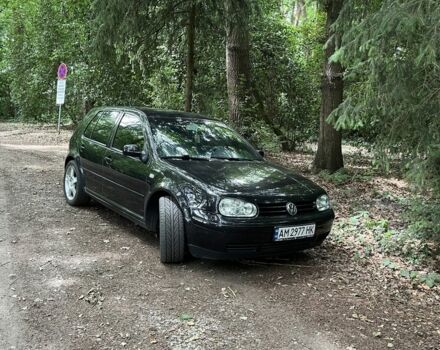 Чорний Фольксваген Гольф, об'ємом двигуна 1.8 л та пробігом 276 тис. км за 4500 $, фото 1 на Automoto.ua