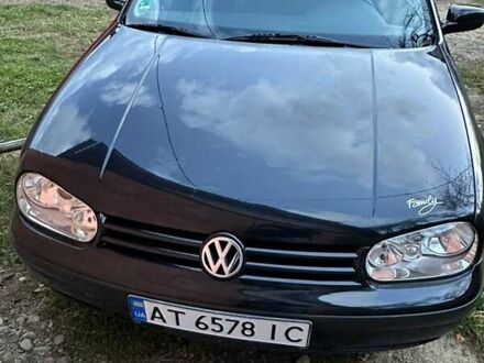 Черный Фольксваген Гольф, объемом двигателя 1.6 л и пробегом 167 тыс. км за 3600 $, фото 1 на Automoto.ua