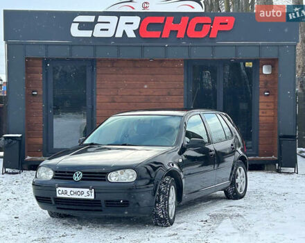 Чорний Фольксваген Гольф, об'ємом двигуна 1.39 л та пробігом 289 тис. км за 3700 $, фото 1 на Automoto.ua