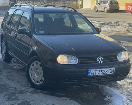 Черный Фольксваген Гольф, объемом двигателя 1.9 л и пробегом 320 тыс. км за 2999 $, фото 1 на Automoto.ua