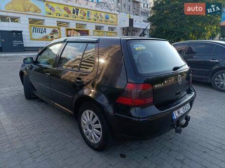 Черный Фольксваген Гольф, объемом двигателя 1.9 л и пробегом 441 тыс. км за 2100 $, фото 1 на Automoto.ua