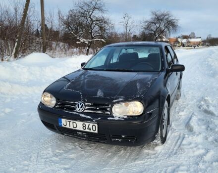 Черный Фольксваген Гольф, объемом двигателя 1.9 л и пробегом 320 тыс. км за 1400 $, фото 1 на Automoto.ua