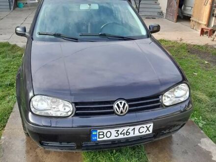 Черный Фольксваген Гольф, объемом двигателя 1.6 л и пробегом 190 тыс. км за 4200 $, фото 1 на Automoto.ua