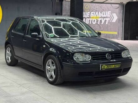 Черный Фольксваген Гольф, объемом двигателя 1.6 л и пробегом 240 тыс. км за 5000 $, фото 1 на Automoto.ua