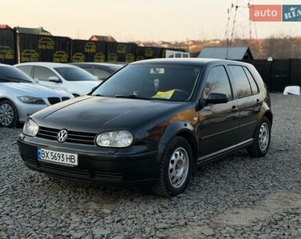 Черный Фольксваген Гольф, объемом двигателя 1.9 л и пробегом 299 тыс. км за 3899 $, фото 1 на Automoto.ua