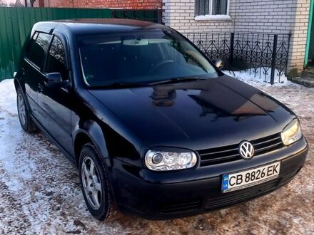 Черный Фольксваген Гольф, объемом двигателя 1.6 л и пробегом 260 тыс. км за 4200 $, фото 1 на Automoto.ua