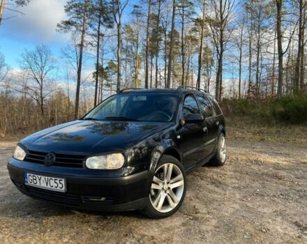 Черный Фольксваген Гольф, объемом двигателя 1.9 л и пробегом 200 тыс. км за 1050 $, фото 1 на Automoto.ua