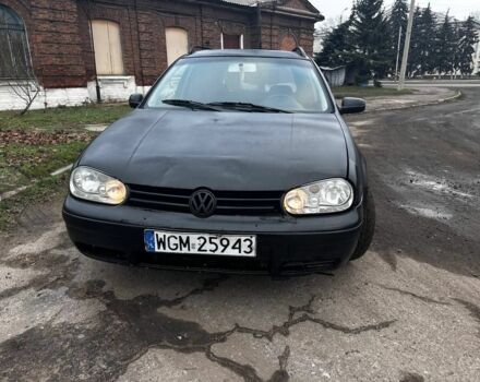 Черный Фольксваген Гольф, объемом двигателя 1.9 л и пробегом 190 тыс. км за 1700 $, фото 1 на Automoto.ua