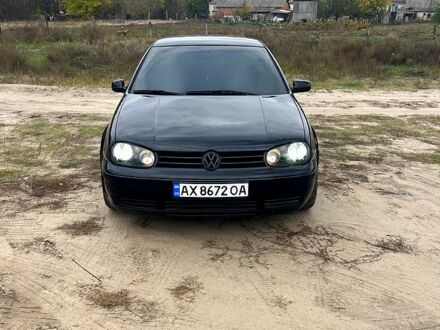 Фольксваген Гольф 2001 в Ахтырке на Automoto.ua Черный Фольксваген Гольф, объемом двигателя 1.4 л и пробегом 340 тыс. км за 3500 $, фото 1 на Automoto.ua