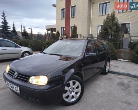 Черный Фольксваген Гольф, объемом двигателя 1.6 л и пробегом 336 тыс. км за 4000 $, фото 1 на Automoto.ua
